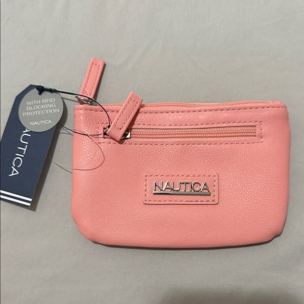 Nautica Coral Wristlet Clutch